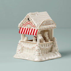 Mistletoe Park Ice Skate Rental Booth Figurine