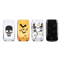 Vintro Halloween Can Cooler Glasses, Set of 4