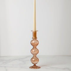 Nalia Amaranth Candlestick Holder
