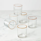 24 Seven Sunbaked Medium Tumblers, Set of 6