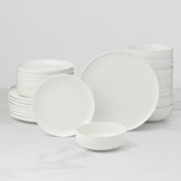 24 Seven White 24-Piece Dinnerware Set