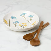 Wildflowers Salad Bowl with Servers