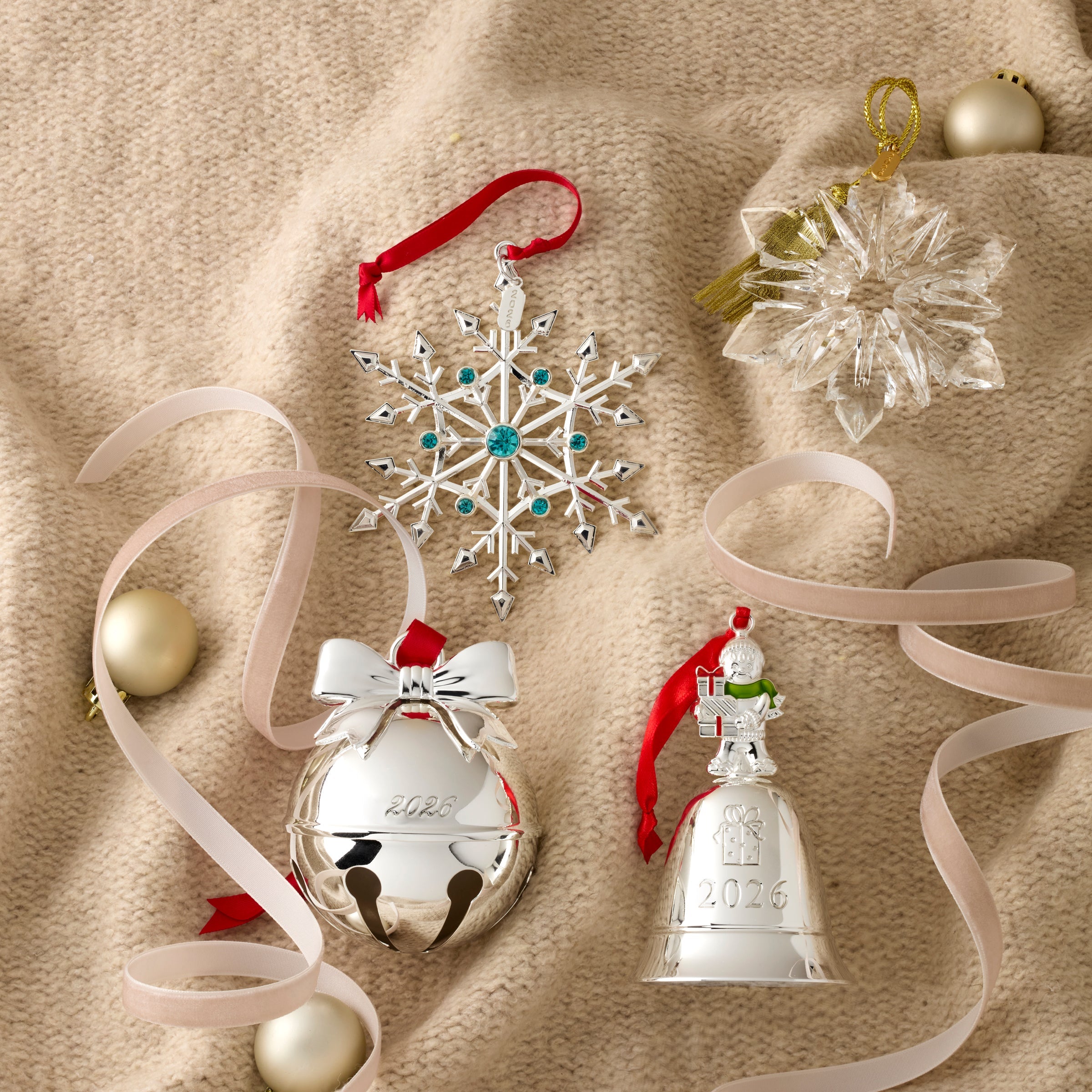 2026 Jingle Bell Silverplate Ornament