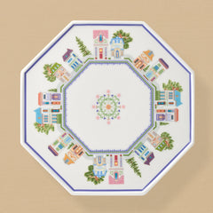 Lenox Spice Village Cake Plate