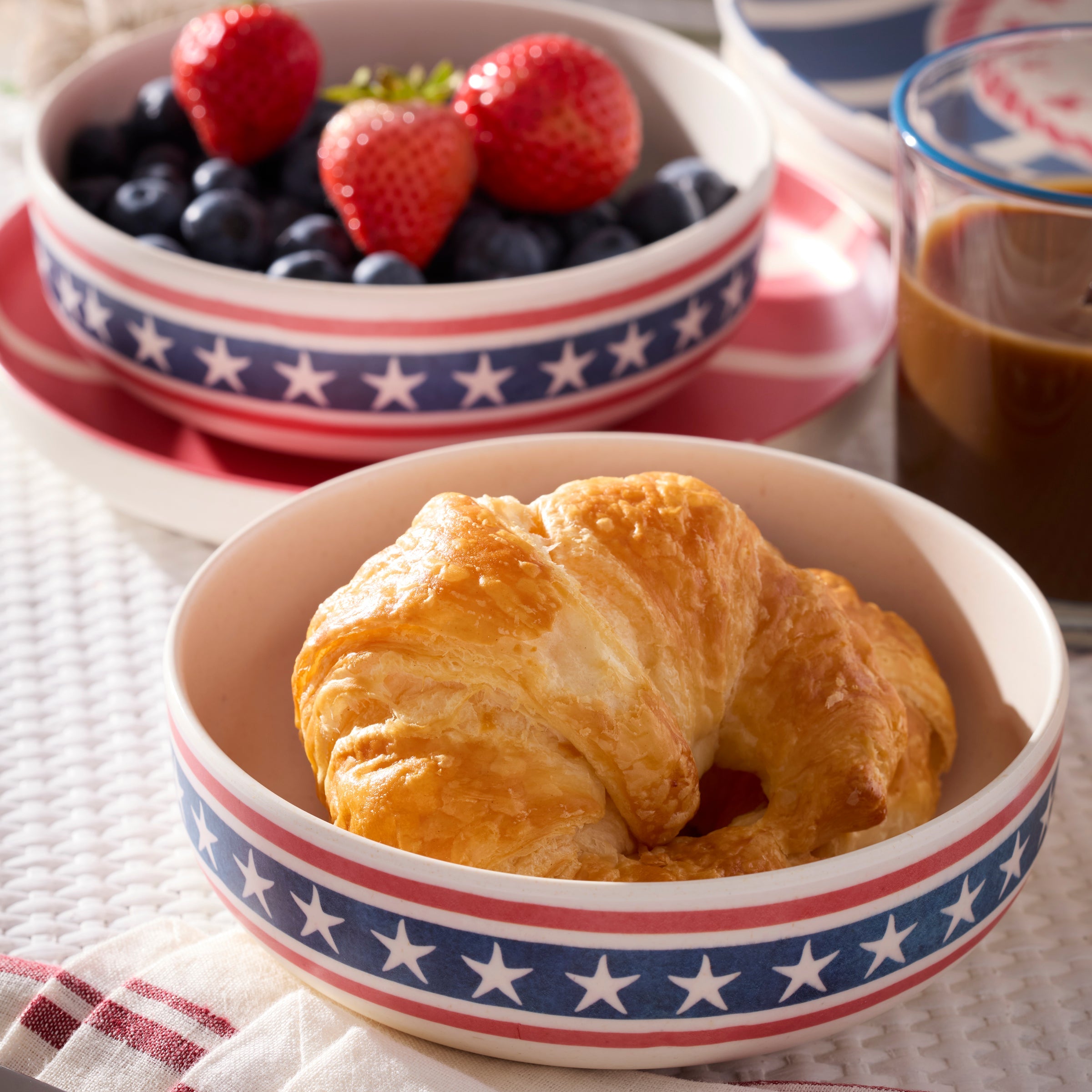 24 Seven Melamine, Aweigh We Go 12-Piece Dinnerware Set