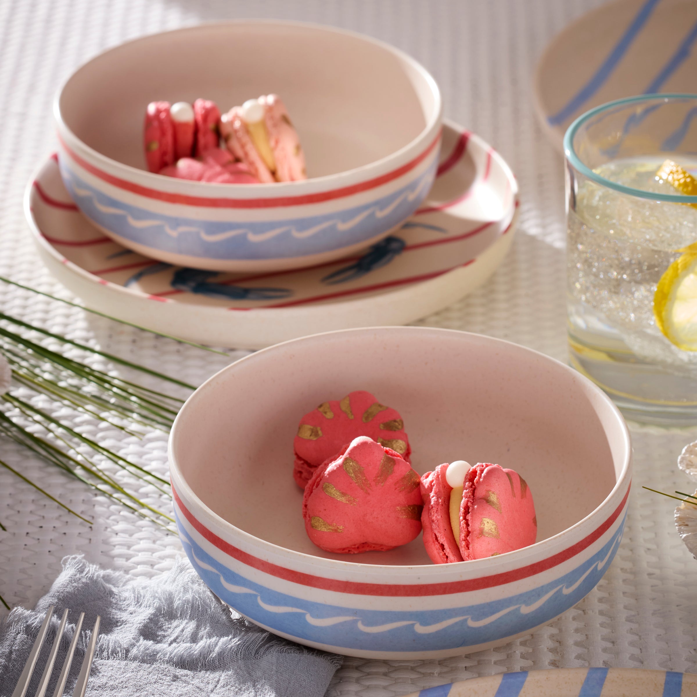 24 Seven Melamine Wharfside 24-Piece Dinnerware Set