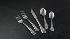 Satin Sand Dune Dinner Spoons, Set of 4