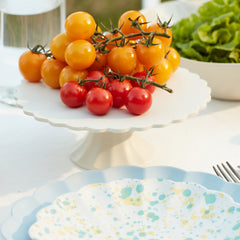 Bamboo Cream Small Cake Stand